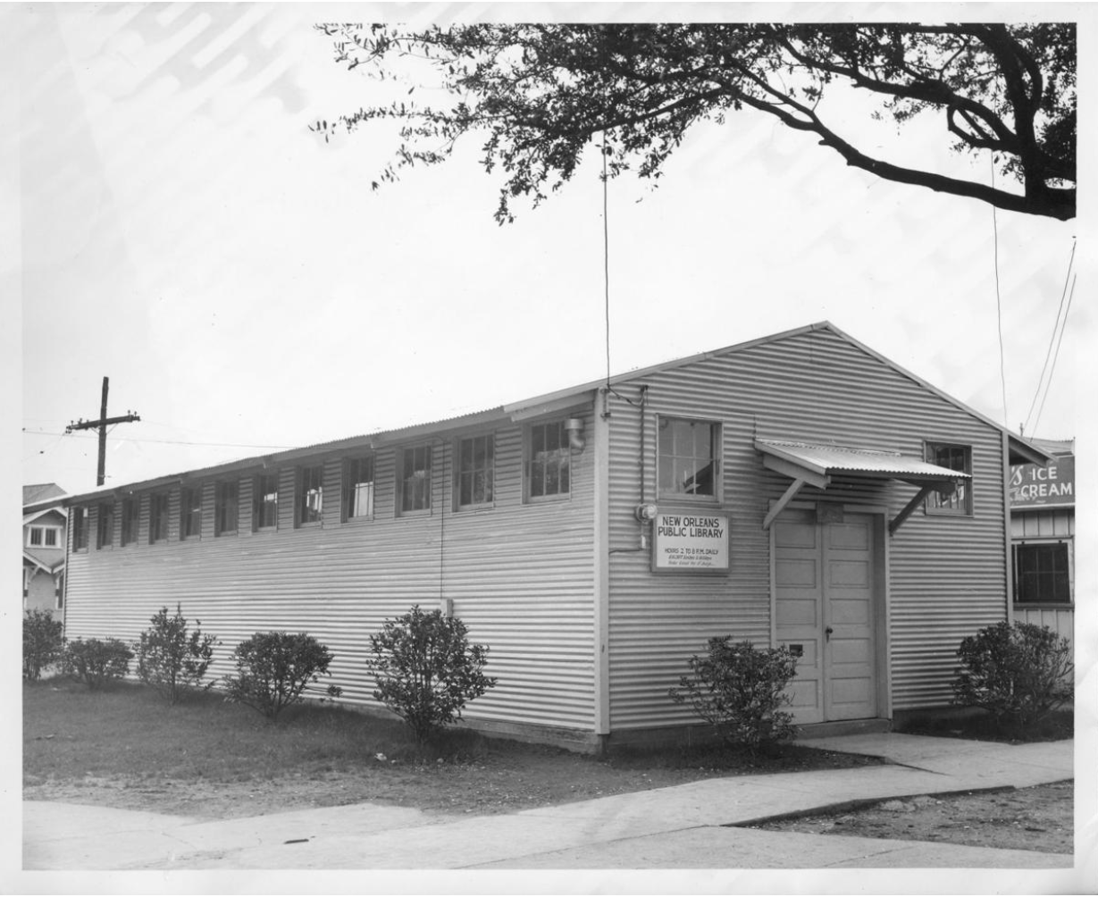 New Orleans library desegregation.