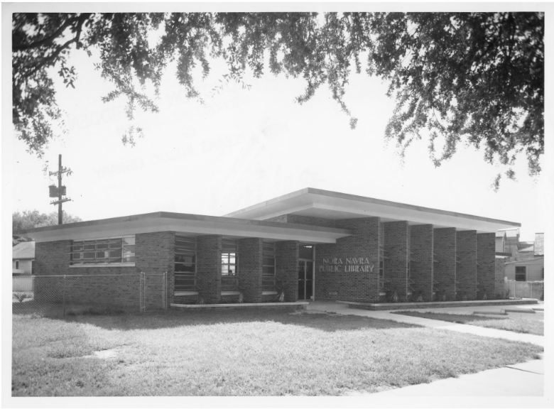 Nora Navra Library and desegregation